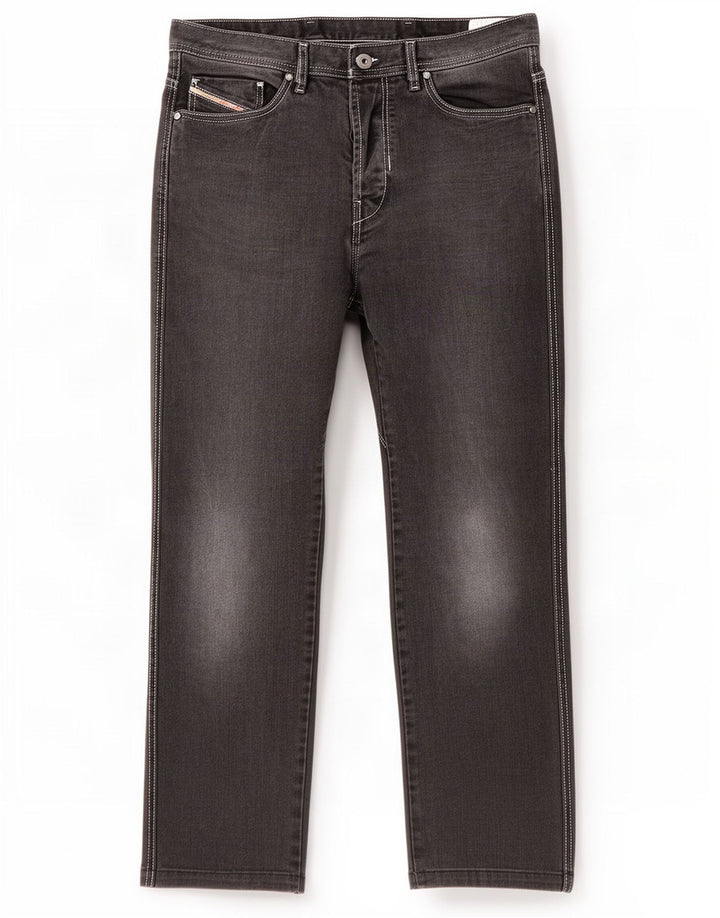 Diesel Uomo Thaye Slim Jeans W34 L32 Cotone Grigio