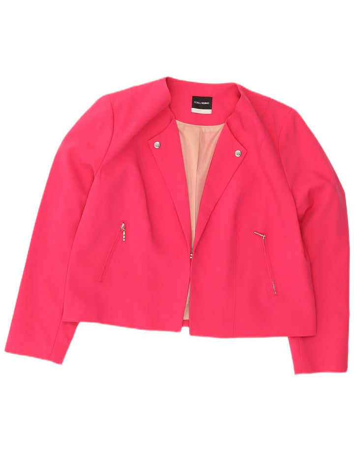 Giacca Bolero da donna Fiorella Rubino UK 16 Large Pink Poliestere Modern