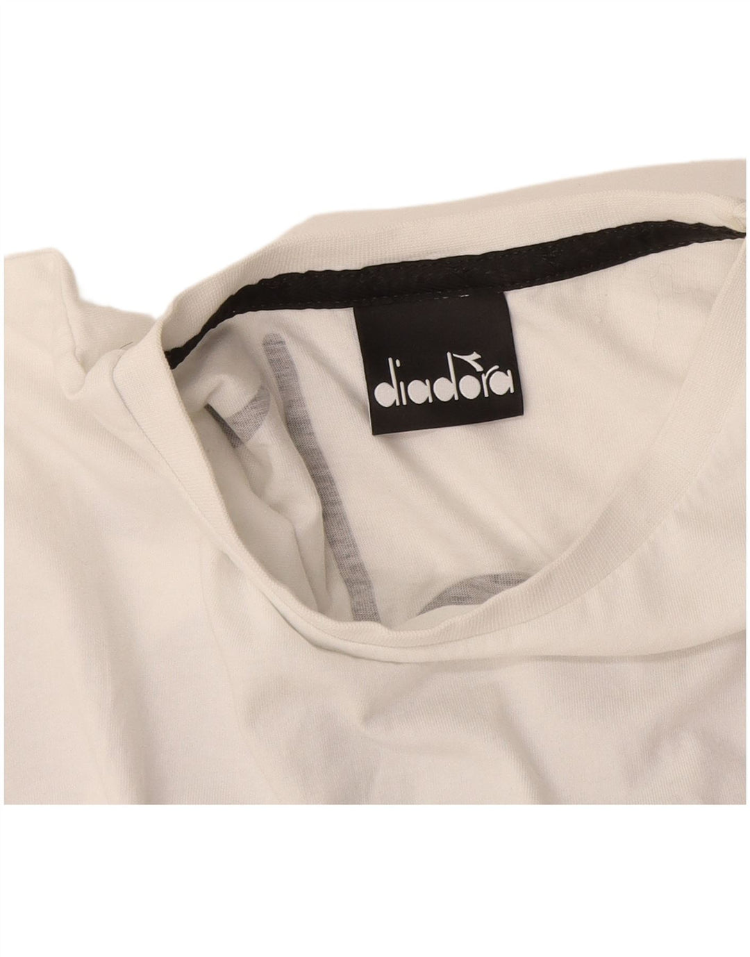 T-shirt grafica corta da donna Diadora Top UK 12 Medium White