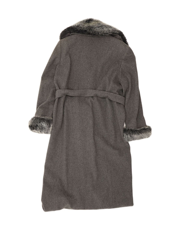 Soprabito da donna BETTY BARCLAY UK 16 Large Grey New Wool