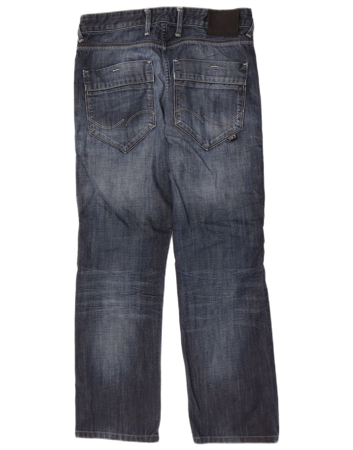 Jeans dritti da uomo Jack & Jones W30 L30 cotone blu
