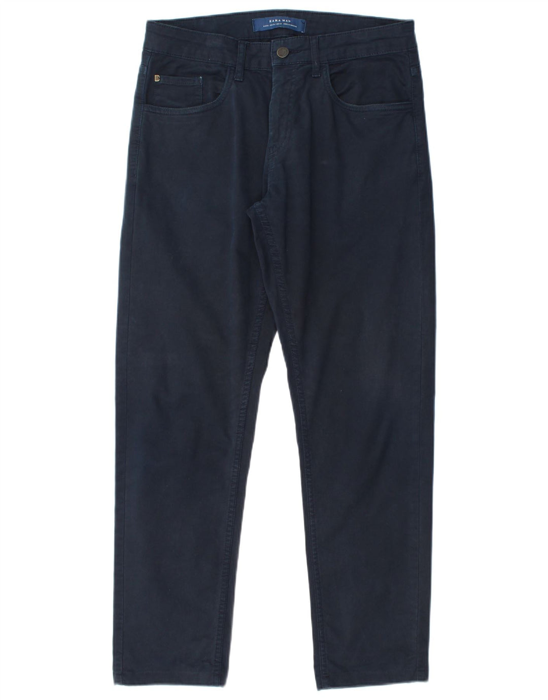 Jeans slim da uomo Zara EU 40 medio W31 L29 blu navy
