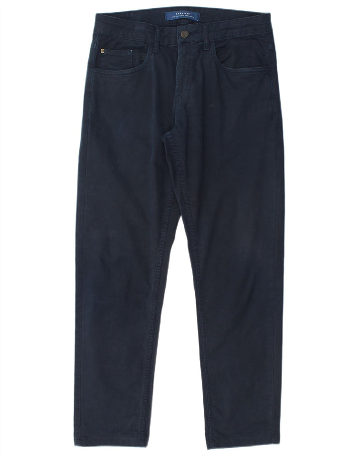 Jeans slim da uomo Zara EU 40 medio W31 L29 blu navy