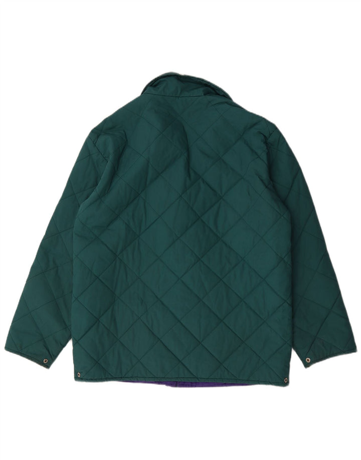 Giacca trapuntata da uomo Fila UK 42 XL verde