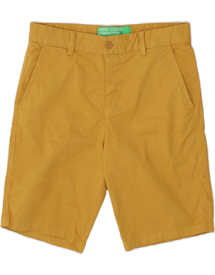 BENETTON Womens Chino Shorts IT 44 Medium W30 Beige Cotton Vintage Benetton and Second-Hand Benetton from Messina Hembry 