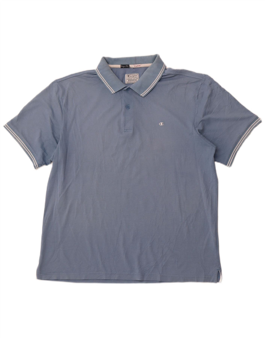 Polo da uomo Easy Fit CHAMPION XL Blu