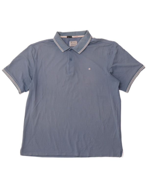 Polo da uomo Easy Fit CHAMPION XL Blu