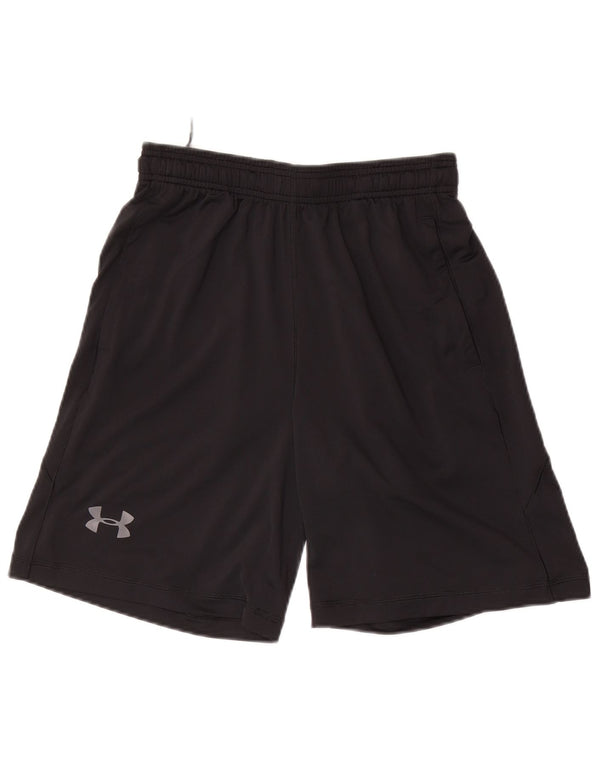Pantaloncini sportivi Under Armour da uomo Heat Gear piccoli neri