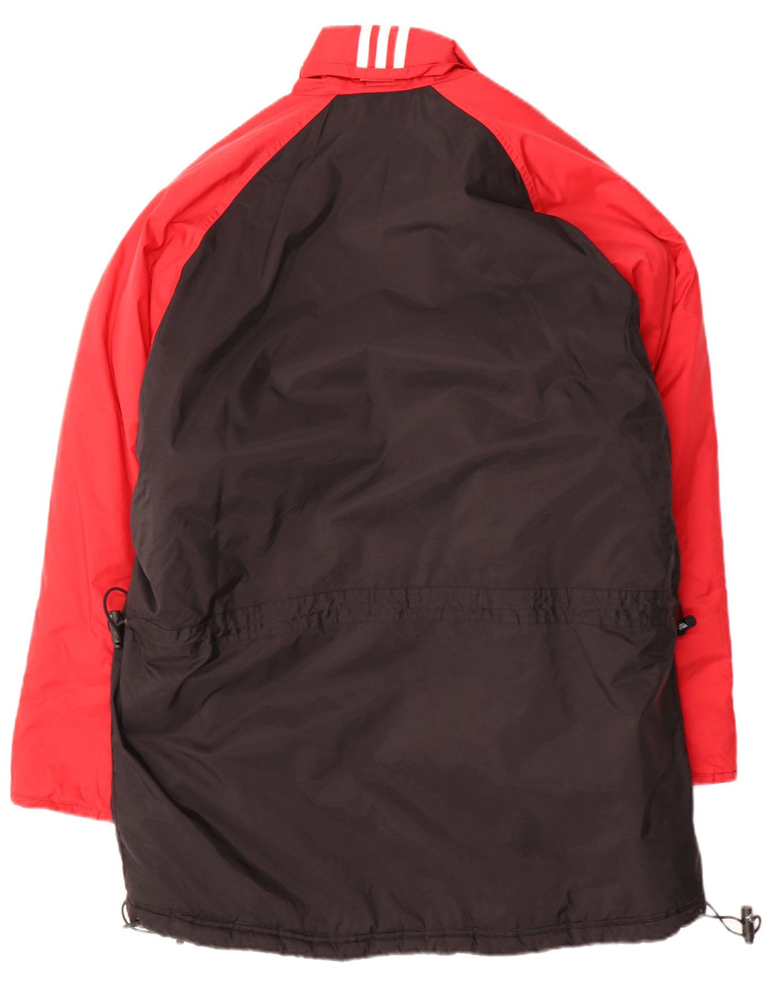 Cappotto imbottito da uomo vestibilità ampia ADIDAS UK 40/42 color block medio nero