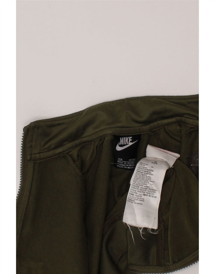 Giacca da tuta grafica Nike da bambino e bambino 12-18 mesi in poliestere kaki