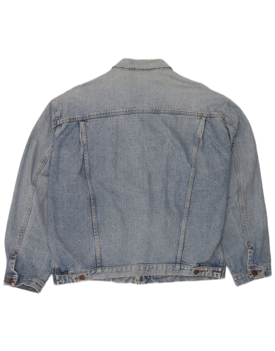 AMERICANINO Mens Denim Jacket UK 42 XL Blue Cotton