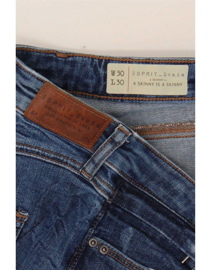 Jeans skinny da donna Esprit W30 L30 cotone blu