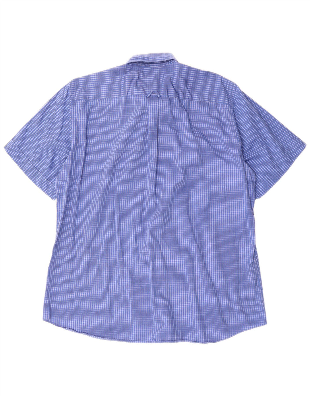 Camicia a maniche corte da uomo Daniel Hechter XL a quadri blu