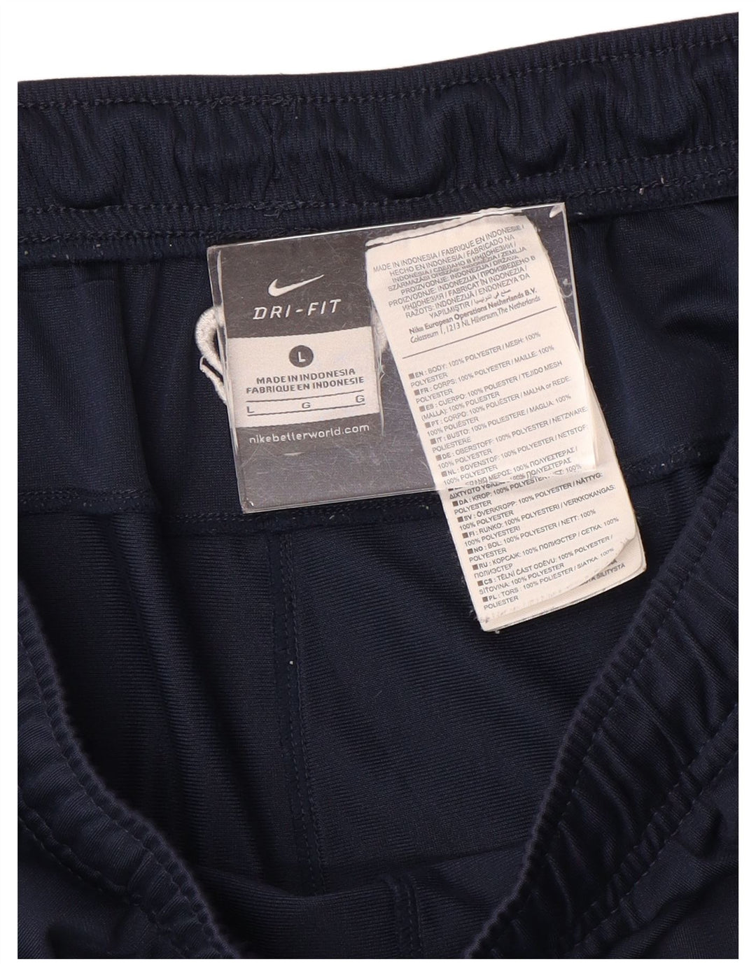 Pantaloncini sportivi Nike HELLAS VERONA da uomo, grandi, in poliestere blu navy