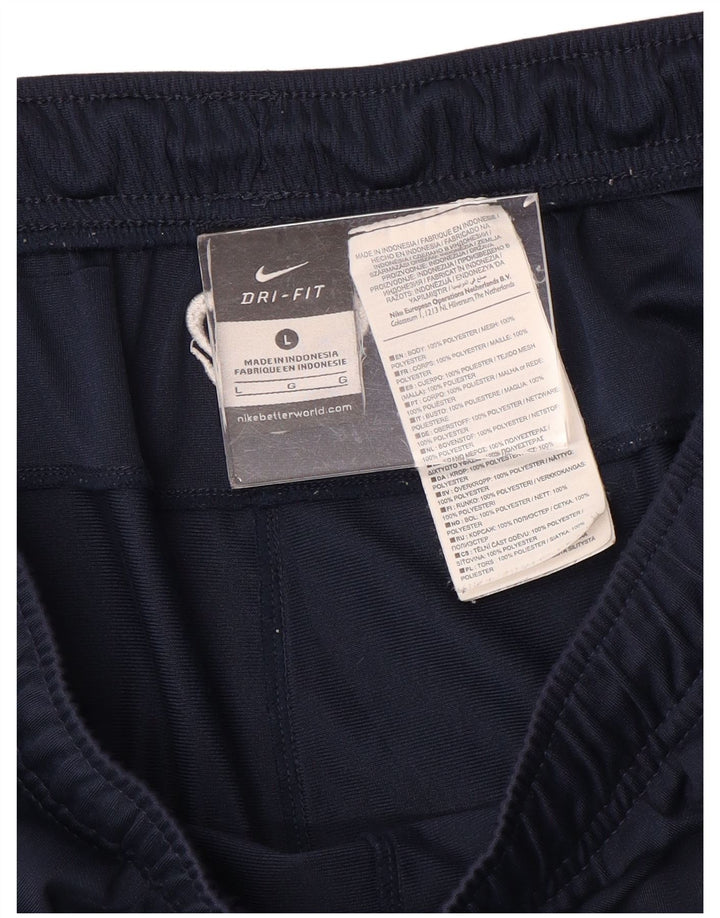 Pantaloncini sportivi Nike HELLAS VERONA da uomo, grandi, in poliestere blu navy