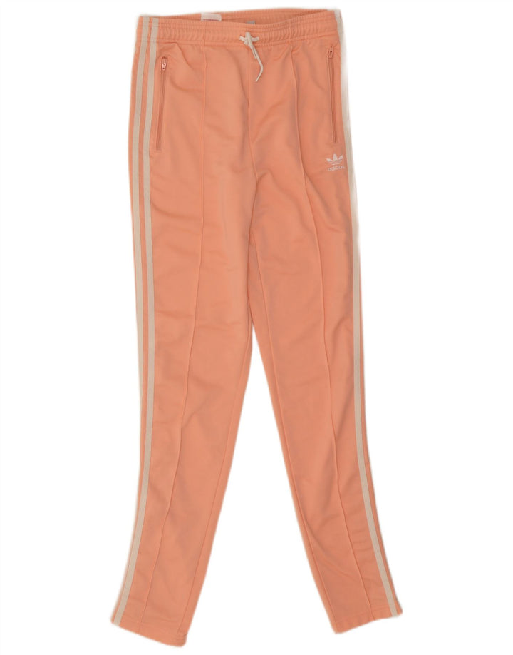 Pantaloni Tuta Bambina Adidas 14-15 Anni Poliestere Arancione