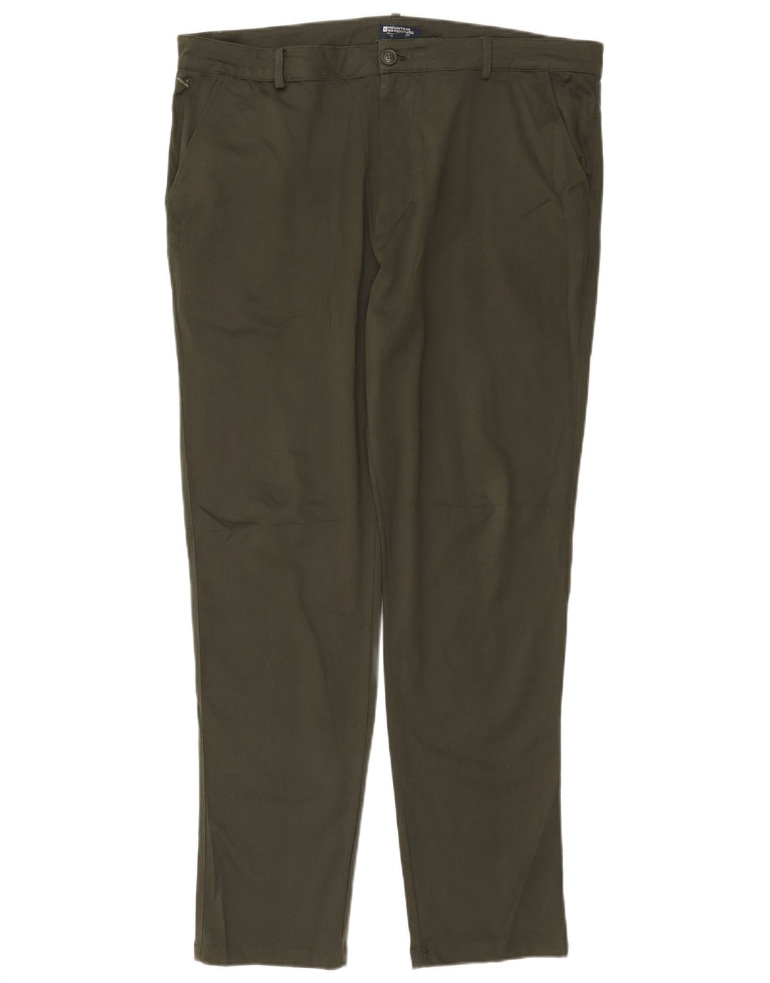 Pantaloni chino slim da donna Mountain Warehouse W38 L30 poliestere verde