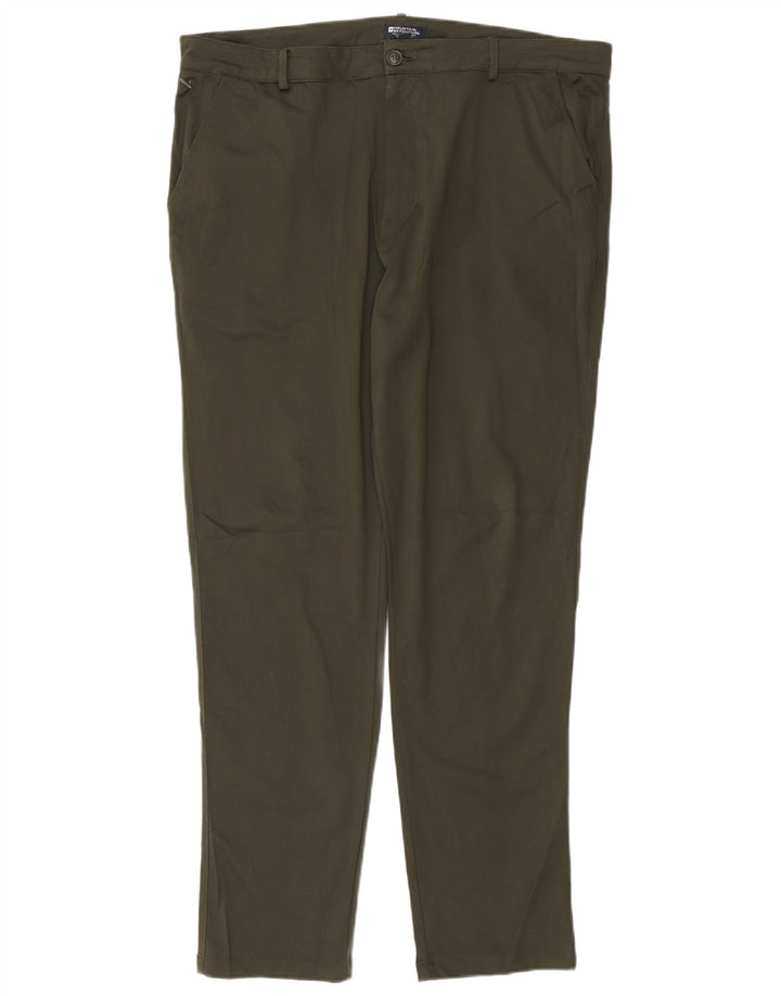 Pantaloni chino slim da donna Mountain Warehouse W38 L30 poliestere verde