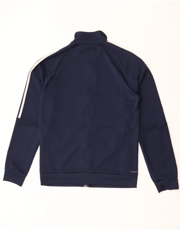 Giacca da tuta da uomo Adidas Climalite UK 40/42 Medio Blu Navy