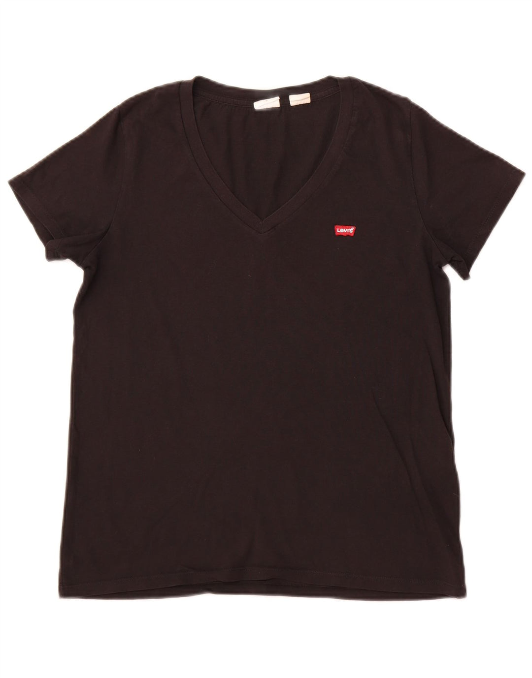 T-shirt da donna LEVI'S Top UK 12 cotone nero medio