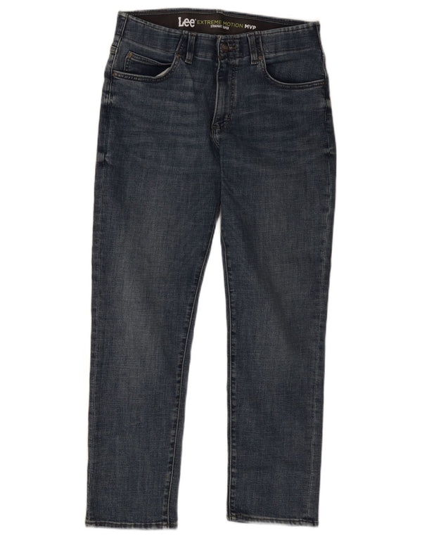 Jeans dritti affusolati Flex da uomo Lee W32 L30 cotone blu