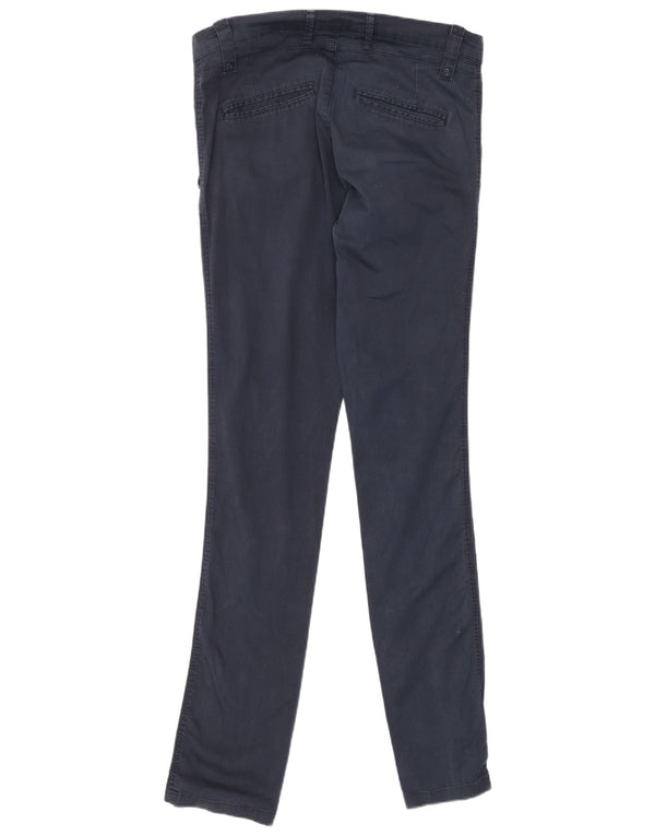 Pantaloni chino skinny da uomo Zara EU 38 Small W30 L32 Blu navy