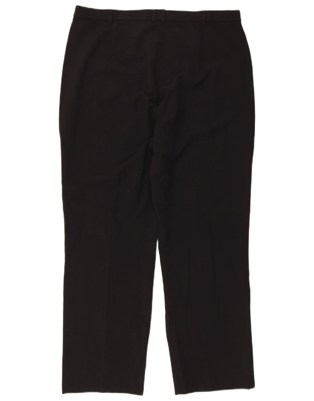 Pantaloni casual dritti da donna Marks & Spencer taglia 16 W36 L29 neri