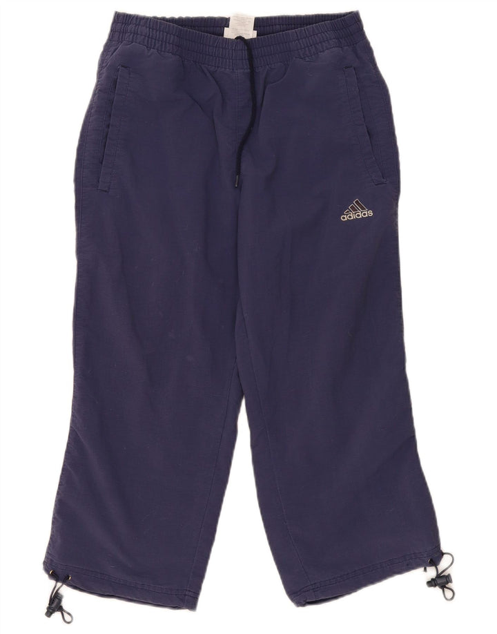 Pantaloni Tuta Adidas Ragazzo 13-14 Anni Blu Navy Poliammide