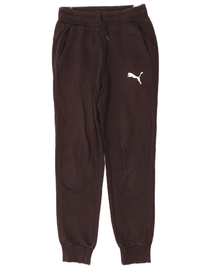Pantaloni da tuta da uomo Puma Joggers piccoli in cotone nero