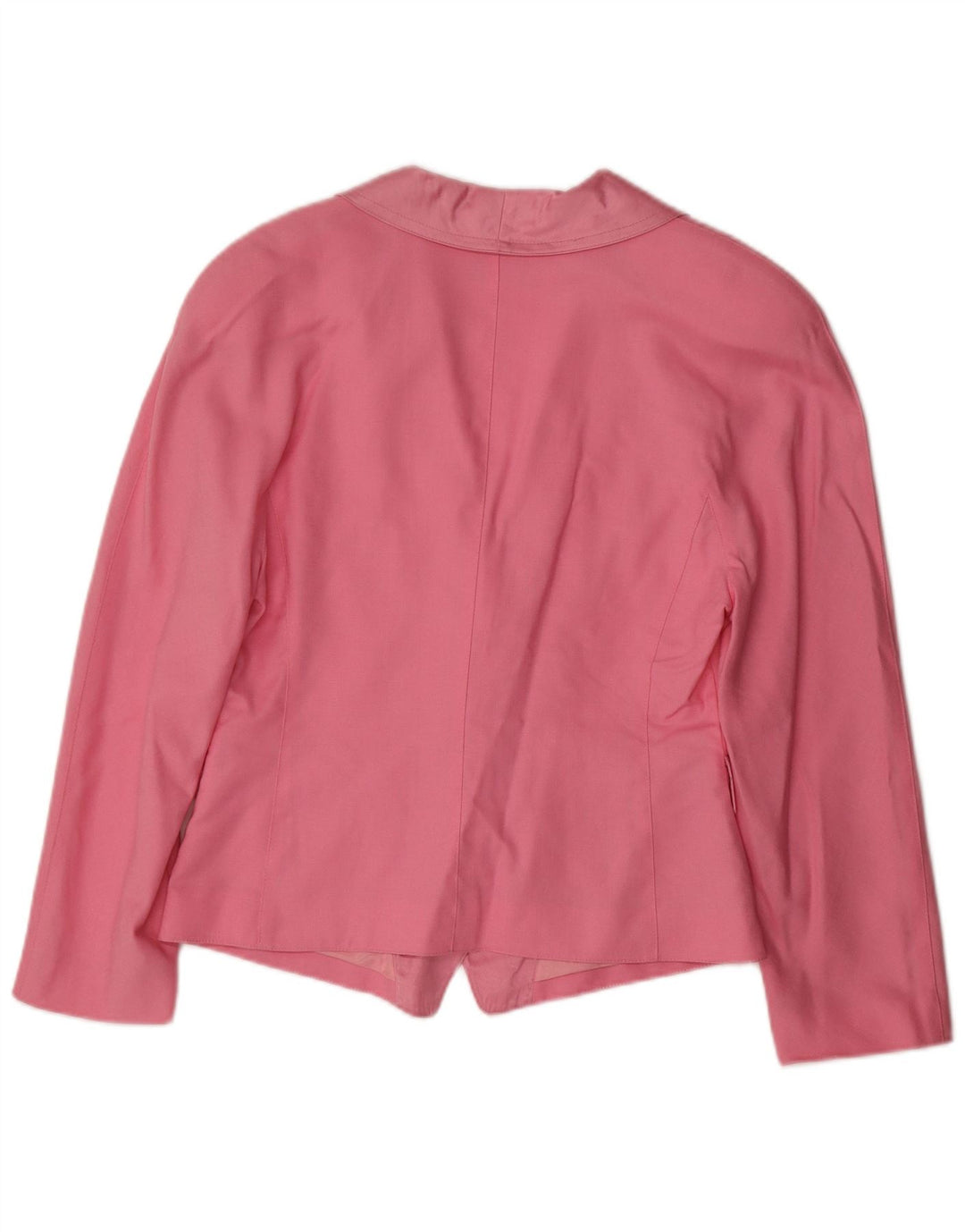 VERA MONT Giacca blazer a 3 bottoni da donna UK 14 Rosa medio floreale
