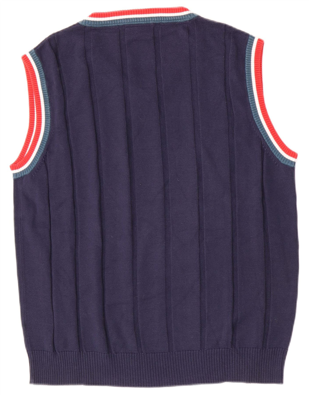 Canottiera da uomo Fila Canotta grande in cotone color block blu navy