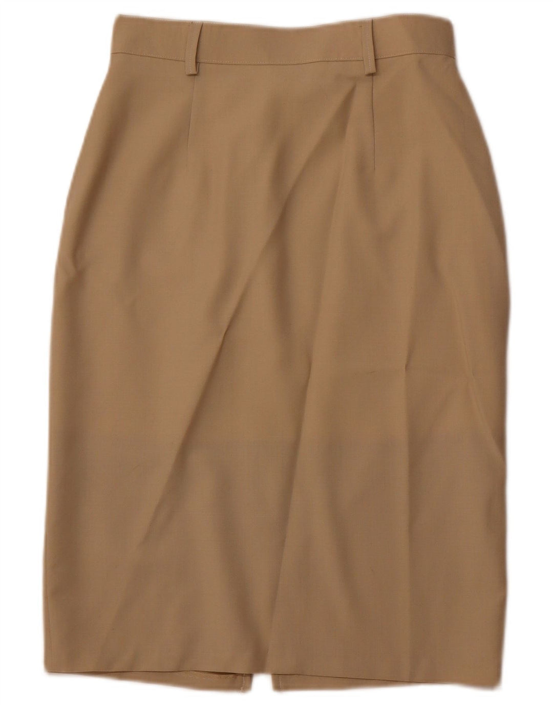 Gonna tubino da donna VINTAGE IT 44 media W28 lana marrone