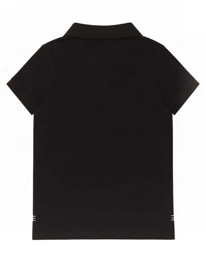Polo da bambino Canterbury 7-8 anni in poliestere nero
