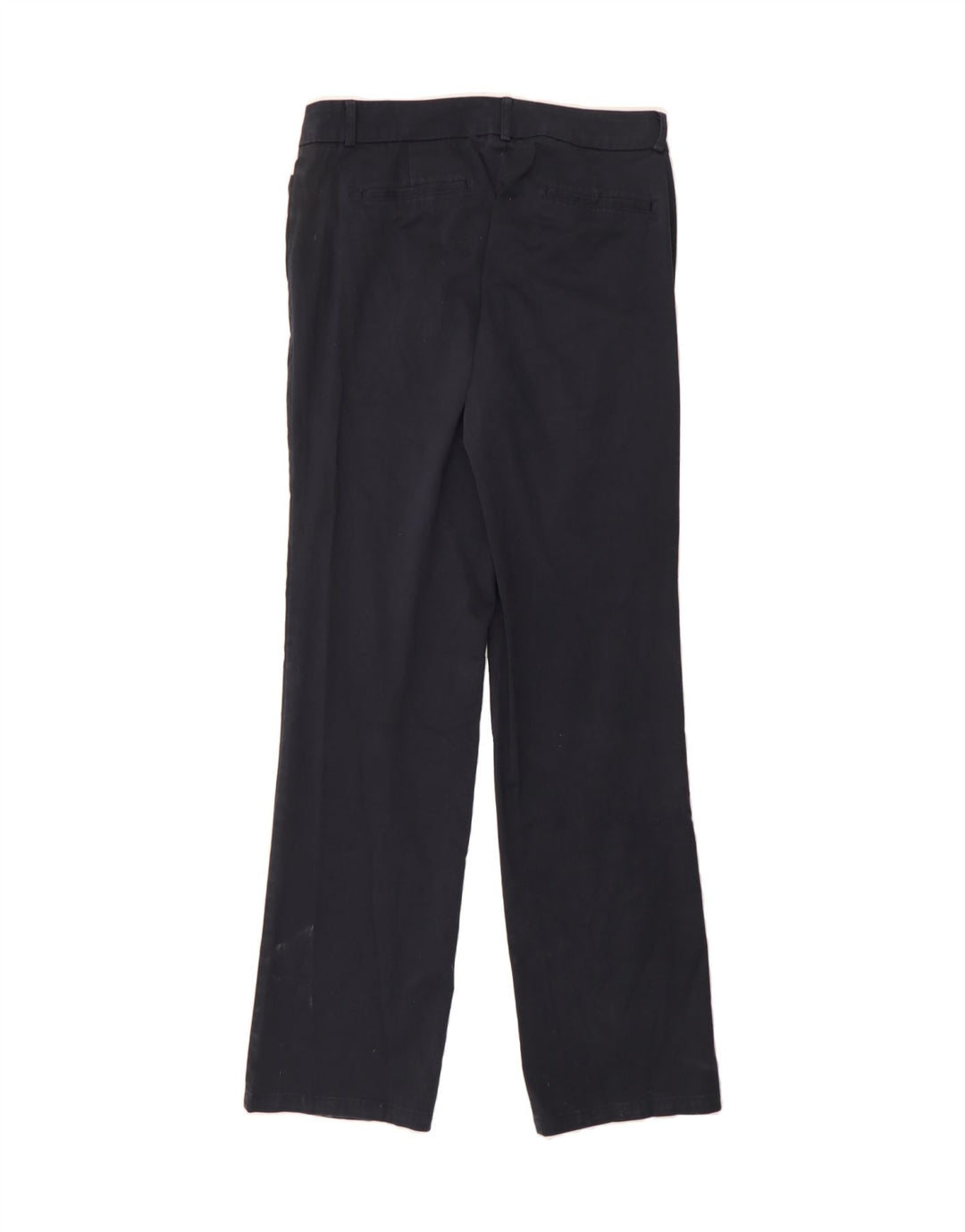 DOCKERS Womens Long Casual Trousers US 8 Medium W32 L34 Navy Blue Vintage Dockers and Second-Hand Dockers from Messina Hembry 