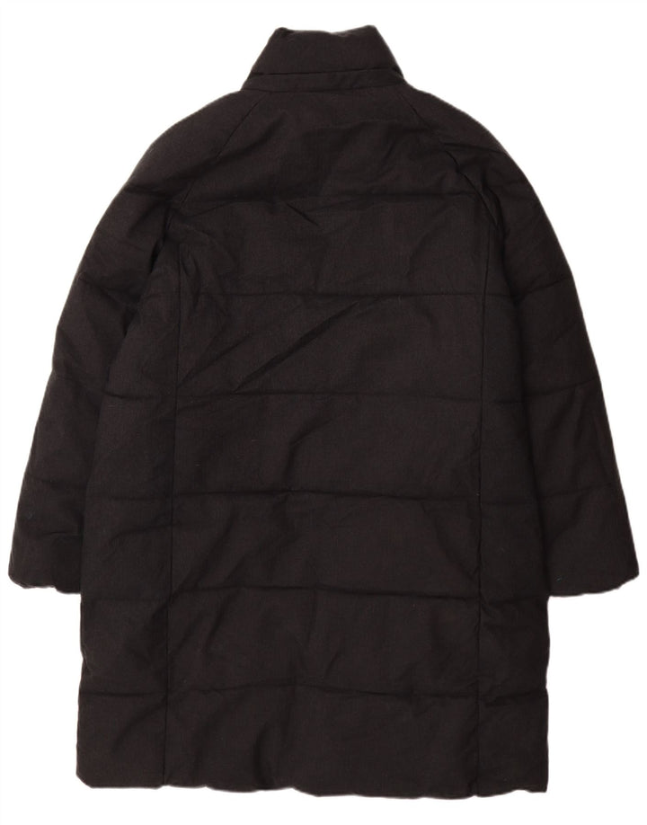 Cappotto imbottito oversize da donna Jack Wills UK 14 grande poliestere grigio