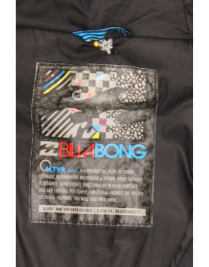 Giacca a vento grafica da uomo Billabong UK 38 Blu medio geometrico