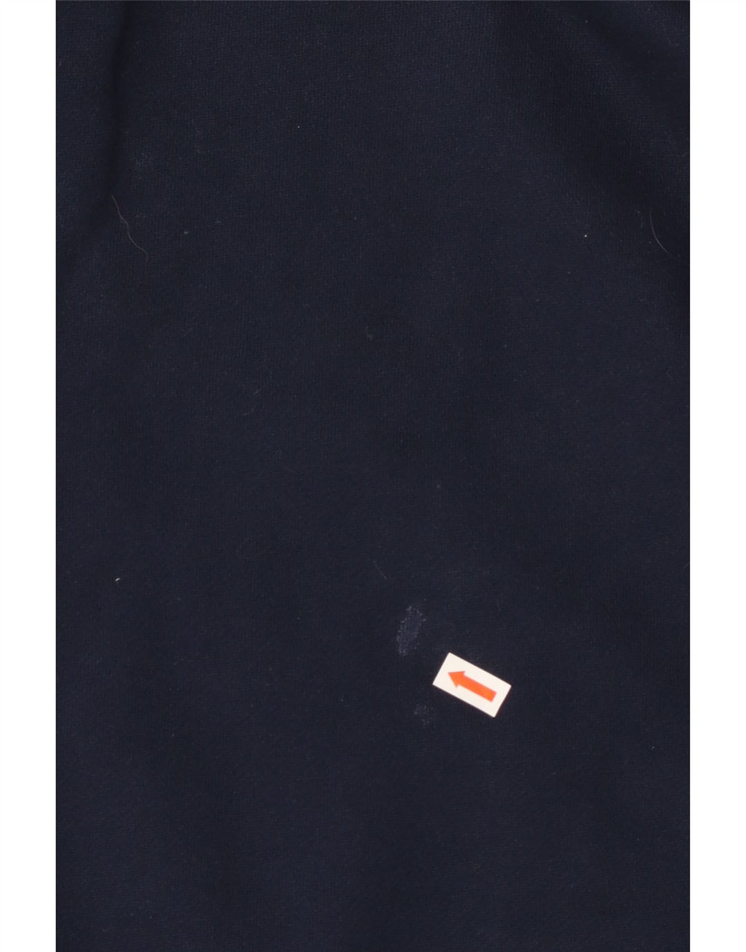 TOMMY HILFIGER Felpa con cappuccio e zip da uomo XL in cotone blu navy