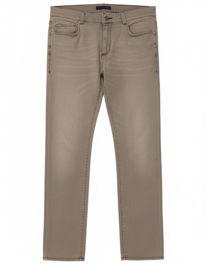 Jeans Slim Uomo Trussardi W31 L33 Cotone Grigio
