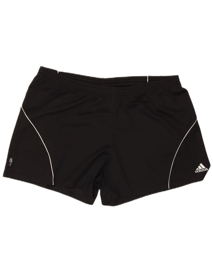 Pantaloncini sportivi Adidas Climalite da donna UK 20 2XL poliestere nero
