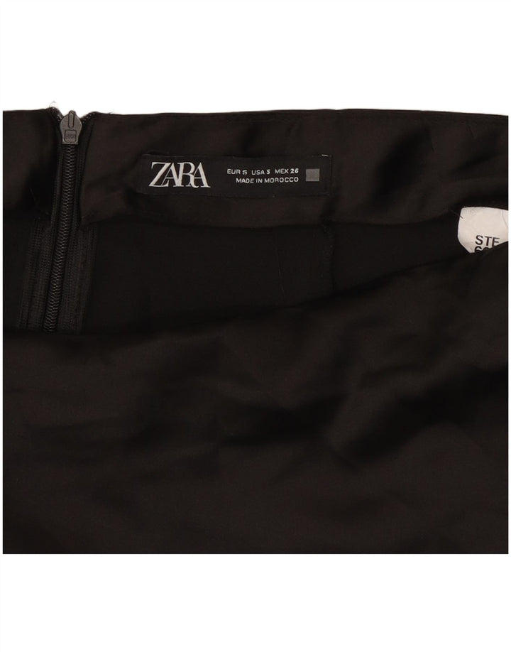 Gonna midi Zara da donna piccola W26 nera