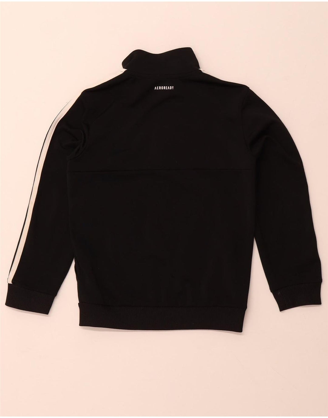 Giacca da tuta ADIDAS Aeroready per ragazzi 7-8 anni in poliestere nero