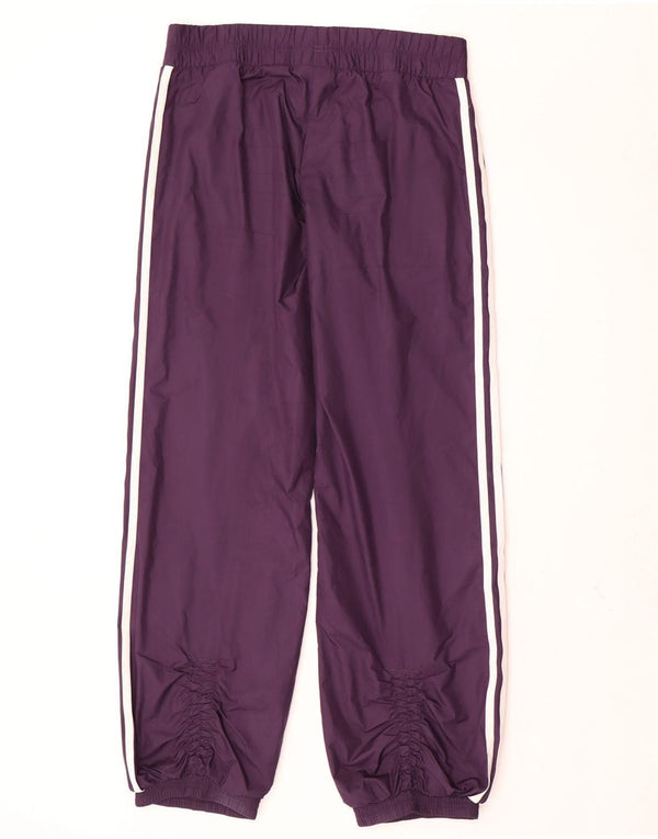 Pantaloni da tuta da donna Adidas Joggers UK 10 Small Viola Poliestere