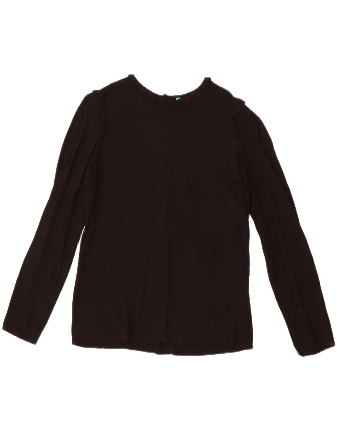 Camicetta da donna Benetton UK 12 media nera