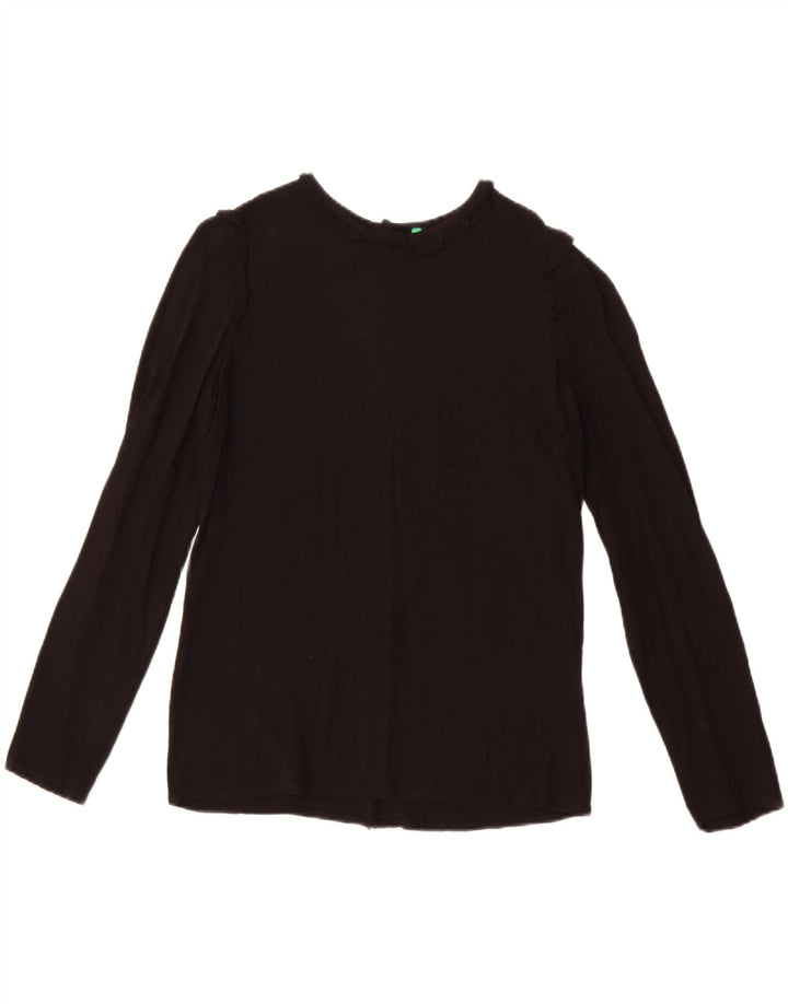 Camicetta da donna Benetton UK 12 media nera