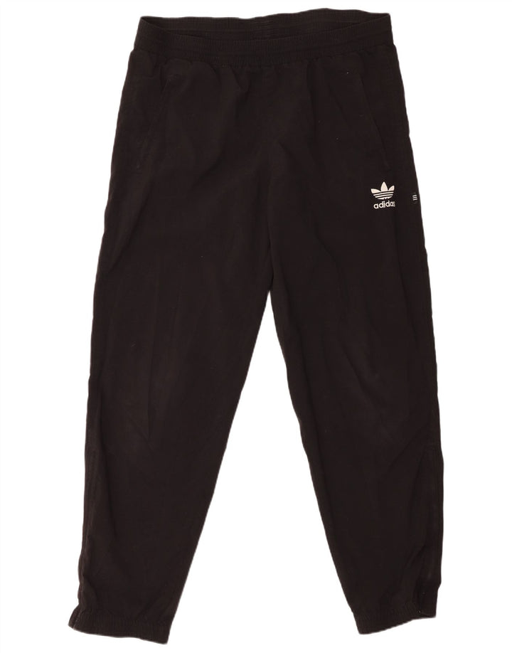 Pantaloni da tuta da uomo ADIDAS Joggers medio poliestere nero