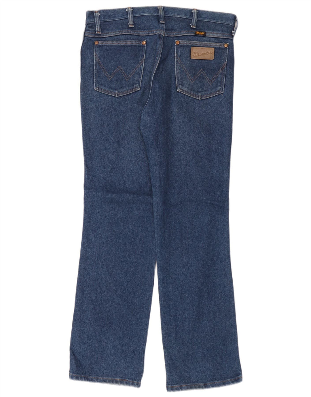 Jeans dritti da uomo Wrangler W33 L30 cotone blu