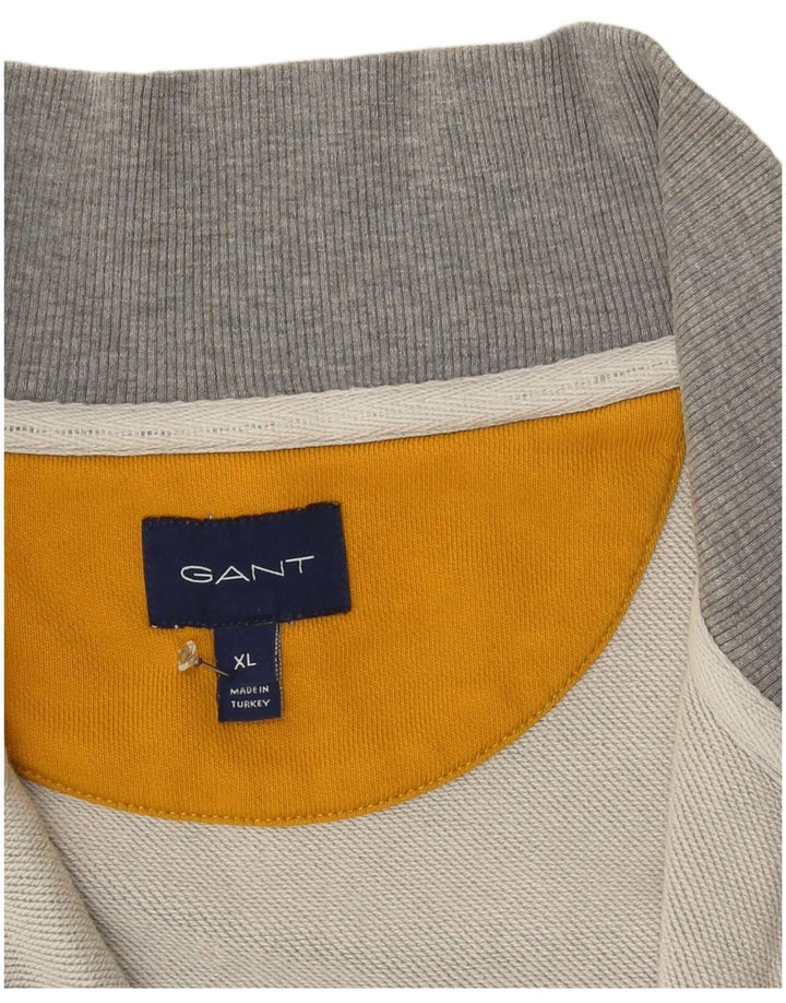 Giacca da ginnastica grafica da donna Gant UK 18 XL Grigia