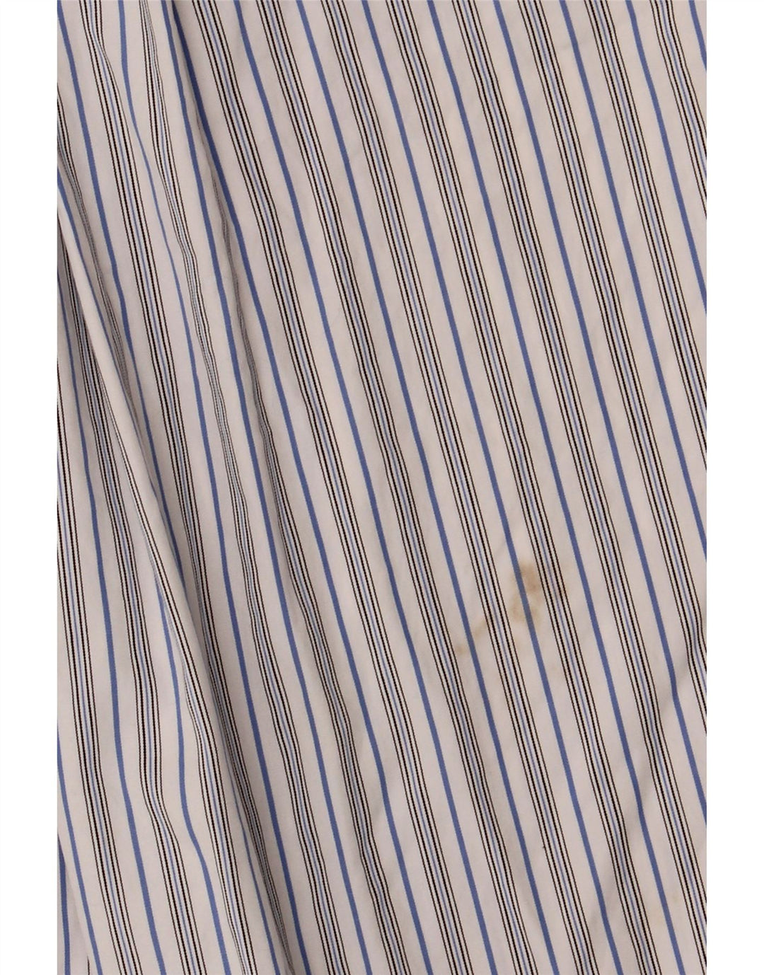 Camicia da uomo Ralph Lauren taglia 14 piccola in cotone a righe bianche