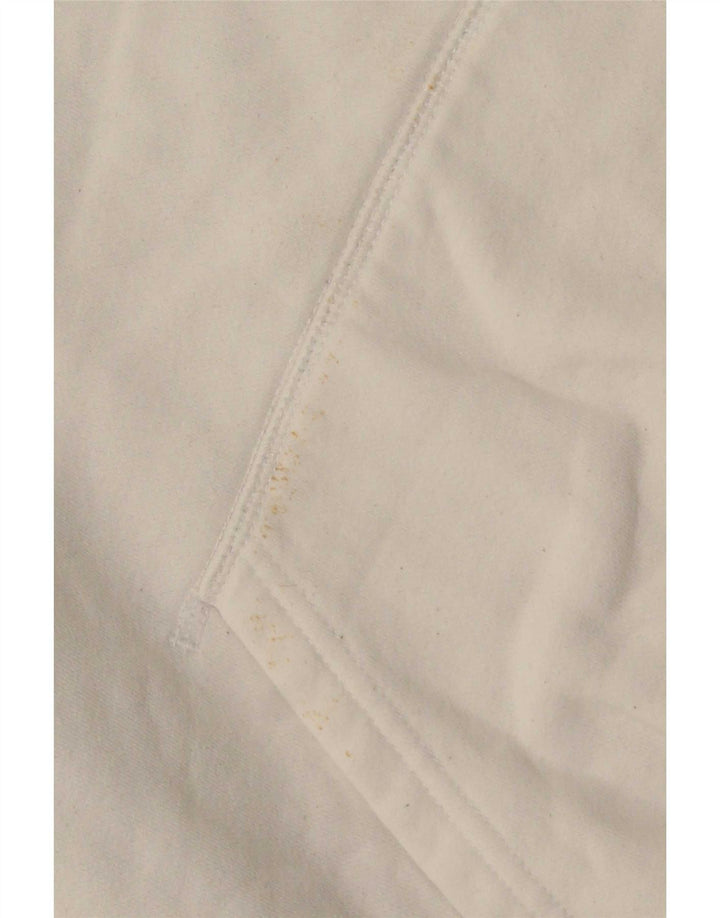Felpa con cappuccio da uomo Ellesse piccola in cotone bianco