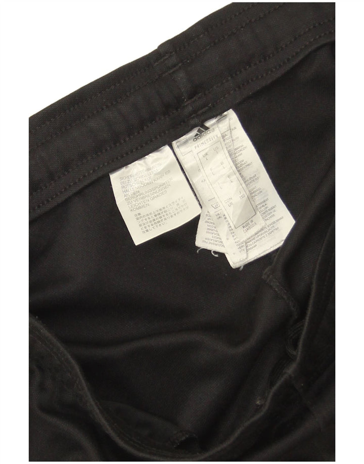 Pantaloni da tuta Adidas Aeroready da uomo, grandi, in poliestere color block nero